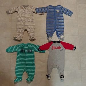 4 Infant Footies SOLD!